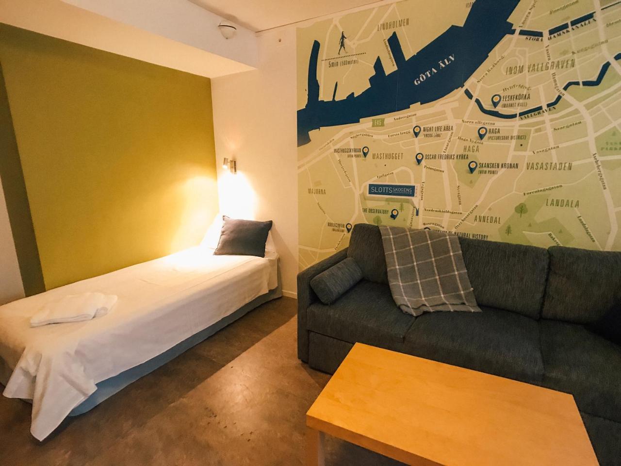 Slottsskogen Hotel Gotenburg Buitenkant foto